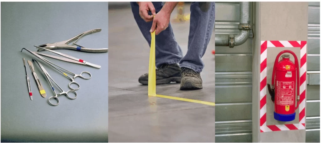 Nastri marcaggio applicazione